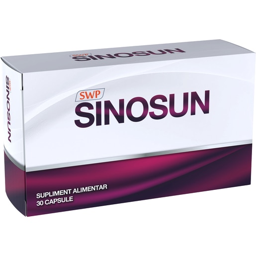 Supliment alimentar Sinosun, 30 capsule, SUN WAVE PHARMA Supliment alimentar Sinosun, 30 capsule, SUN WAVE PHARMA