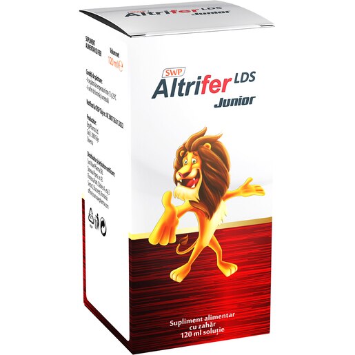 Supliment alimentar Altrifer LDS Junior, 120 ml, SUN WAVE PHARMA Supliment alimentar Altrifer LDS Junior, 120 ml, SUN WAVE PHARMA