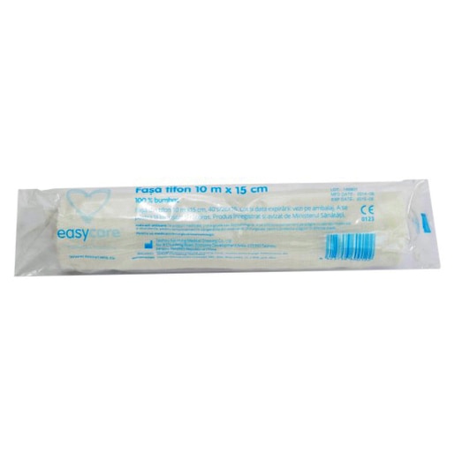 Fasa tifon EASYCARE bumbac, 15cm x 10m, 10buc Fasa tifon EASYCARE bumbac, 15cm x 10m, 10buc