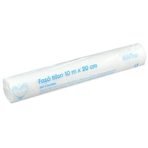 Fasa tifon EASYCARE bumbac, 20x10cm, 10buc Fasa tifon EASYCARE bumbac, 20x10cm, 10buc