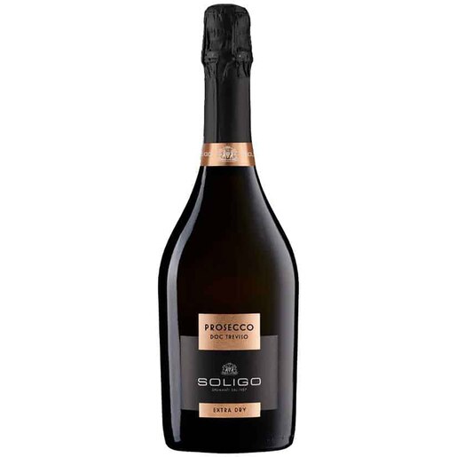 Vin spumant Prosecco alb Soligo Treviso Extra Brut, 0.75L Vin spumant Prosecco alb Soligo Treviso Extra Brut, 0.75L