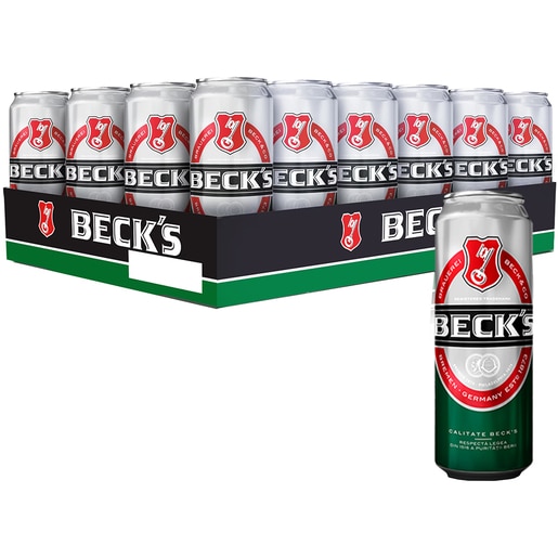 Bere blonda Becks bax 0.5L x 24 doze Bere blonda Becks bax 0.5L x 24 doze