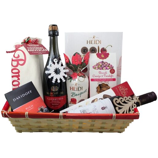 Cos cadou LUXURY BASKETS Traditii de Craciun 9TC Cos cadou LUXURY BASKETS Traditii de Craciun 9TC