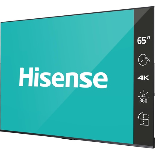 Display profesional HISENSE 65DP30FE, 65", 4K UHD, 60Hz, Wi-Fi, negru Display profesional HISENSE 65DP30FE, 65", 4K UHD, 60Hz, Wi-Fi, negru