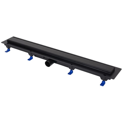 Rigola dus FLUIDMASTER 675025, gratar inox, D 40mm, 75 cm, negru Rigola dus FLUIDMASTER 675025, gratar inox, D 40mm, 75 cm, negru