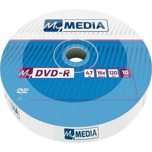 DVD-R VERBATIM My Media 69205, 16x, 4.7GB, 10buc DVD-R VERBATIM My Media 69205, 16x, 4.7GB, 10buc