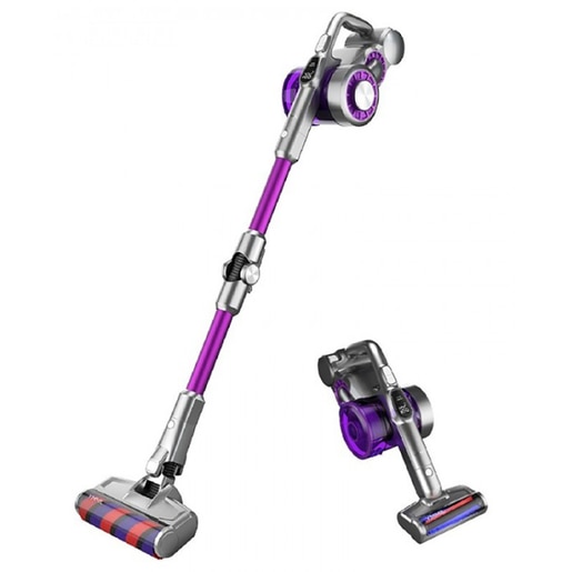Aspirator vertical JIMMY JV85 PRO, 0.6l, 28.8V, autonomie max 70 min, iluminare LED, mov-argintiu Aspirator vertical JIMMY JV85 PRO, 0.6l, 28.8V, autonomie max 70 min, iluminare LED, mov-argintiu
