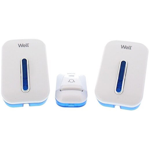 Sonerie wireless WELL DOORBELL-JINGLE-WL, 220V, 150m, alb Sonerie wireless WELL DOORBELL-JINGLE-WL, 220V, 150m, alb