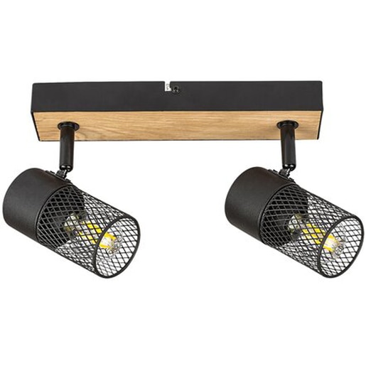 Plafoniera RABALUX Metta, E14, 2x40W, IP20, negru Plafoniera RABALUX Metta, E14, 2x40W, IP20, negru