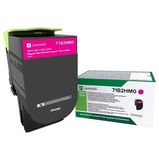 Toner original LEXMARK XL 71B2HM0 CS31/41/51X Return Program, magenta Toner original LEXMARK XL 71B2HM0 CS31/41/51X Return Program, magenta
