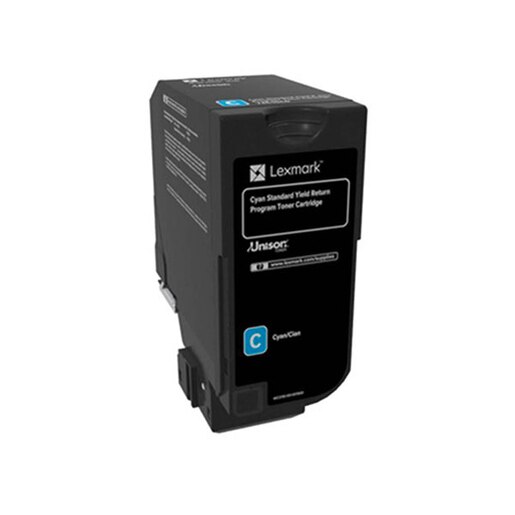 Toner original LEXMARK 74C2SC0 Return Program, cyan Toner original LEXMARK 74C2SC0 Return Program, cyan