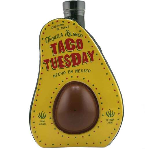 Tequila Taco Tuesday Blanco Avocado Edition, 0.7L Tequila Taco Tuesday Blanco Avocado Edition, 0.7L