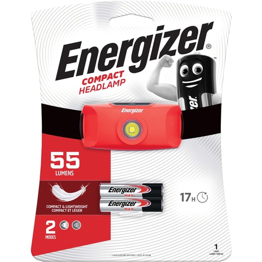 Lanterna LED ENERGIZER, 55lm, 2xAAA, rosu Lanterna LED ENERGIZER, 55lm, 2xAAA, rosu