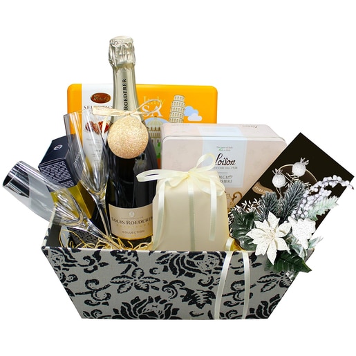 Cos cadou LUXURY BASKETS Champagne Collection 9CC Cos cadou LUXURY BASKETS Champagne Collection 9CC