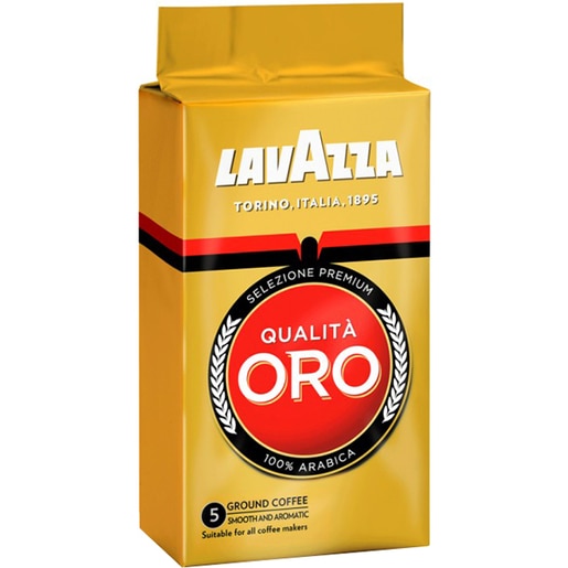 Cafea macinata LAVAZZA Qualita Oro, 250g Cafea macinata LAVAZZA Qualita Oro, 250g