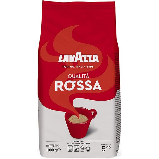Cafea boabe LAVAZZA Qualita Rossa, 1000g Cafea boabe LAVAZZA Qualita Rossa, 1000g