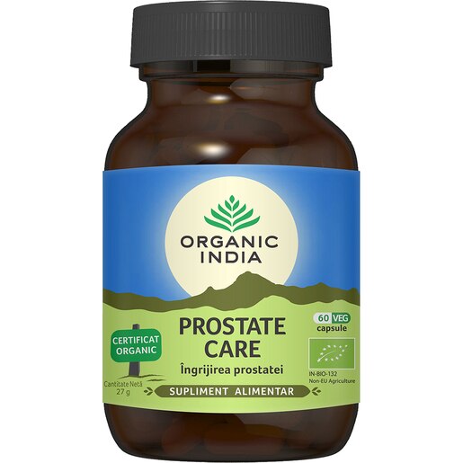 Supliment alimentar Prostate Care, 60 capsule, ORGANIC INDIA Supliment alimentar Prostate Care, 60 capsule, ORGANIC INDIA