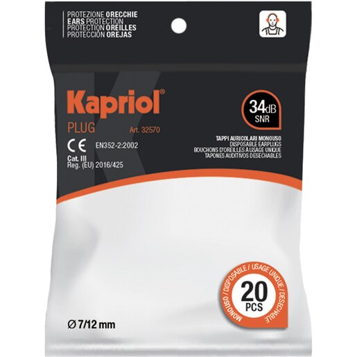 Set 20 antifoane externe de protectie KAPRIOL Set 20 antifoane externe de protectie KAPRIOL
