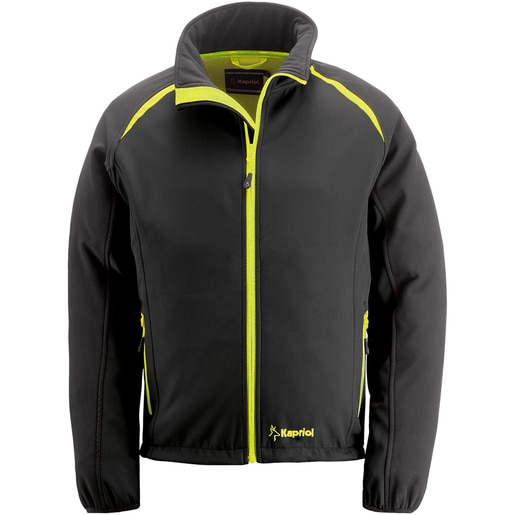 Jacheta KAPRIOL EVO Softshell, fleece WR, negru, M Jacheta KAPRIOL EVO Softshell, fleece WR, negru, M