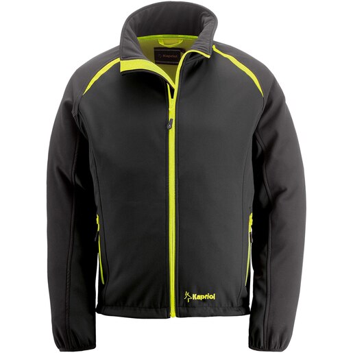 Jacheta KAPRIOL EVO Softshell, fleece WR, negru, L Jacheta KAPRIOL EVO Softshell, fleece WR, negru, L