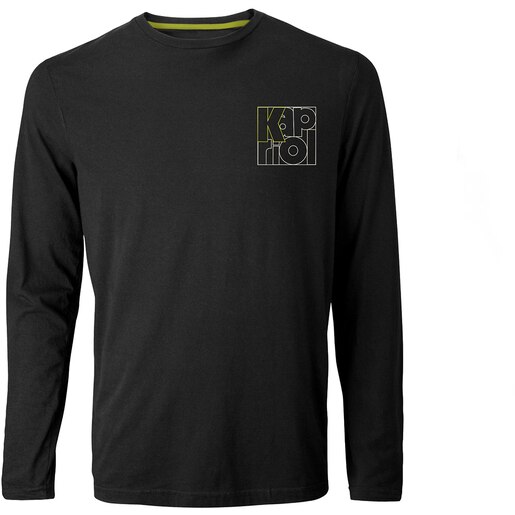 Tricou maneca lunga KAPRIOL Enjoy, marimea XL, negru Tricou maneca lunga KAPRIOL Enjoy, marimea XL, negru
