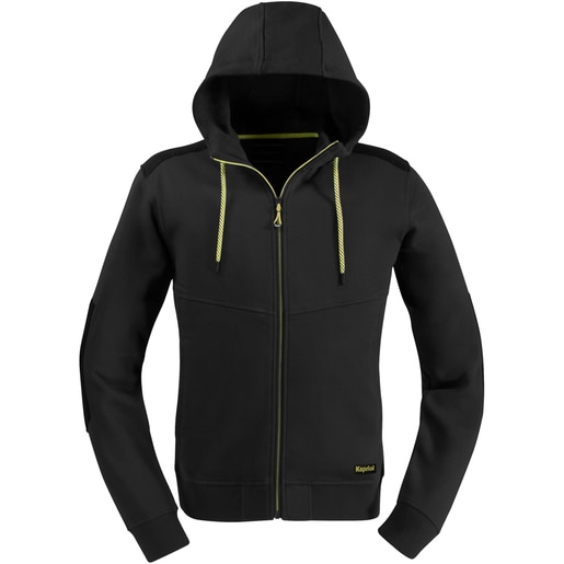 Hanorac cu gluga KAPRIOL, marimea 2XL, negru Hanorac cu gluga KAPRIOL, marimea 2XL, negru