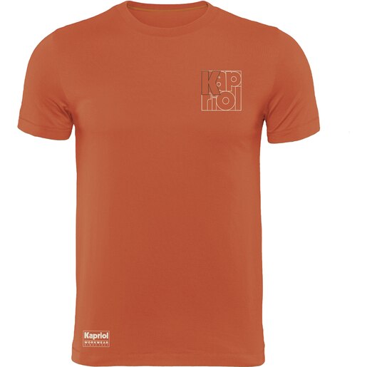 Tricou de vara KAPRIOL Enjoy, marimea M, Caramiziu Tricou de vara KAPRIOL Enjoy, marimea M, Caramiziu