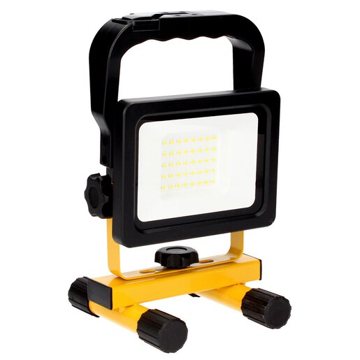 Proiector de lucru LED GSC Battali, 20W, 6500K, IP54, galben Proiector de lucru LED GSC Battali, 20W, 6500K, IP54, galben