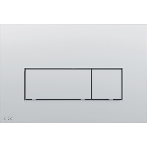 Clapeta actionare WC ALCA Thin 5 M572, dubla actionare, crom mat Clapeta actionare WC ALCA Thin 5 M572, dubla actionare, crom mat