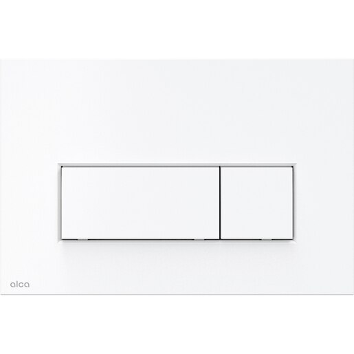 Clapeta actionare WC ALCA Thin 5 M576, dubla actionare, alb mat Clapeta actionare WC ALCA Thin 5 M576, dubla actionare, alb mat