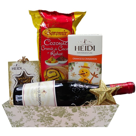 Cos cadou LUXURY BASKETS Little Snowman 5LSM Cos cadou LUXURY BASKETS Little Snowman 5LSM