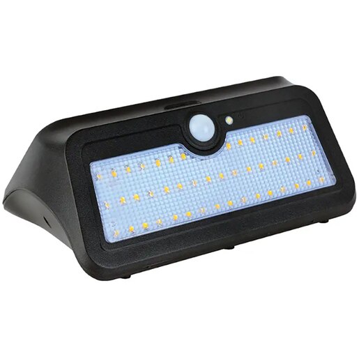 Lampa solara de exterior HOROZ, LED, 2W, IP44, 240lm, 4000K, plastic, negru Lampa solara de exterior HOROZ, LED, 2W, IP44, 240lm, 4000K, plastic, negru