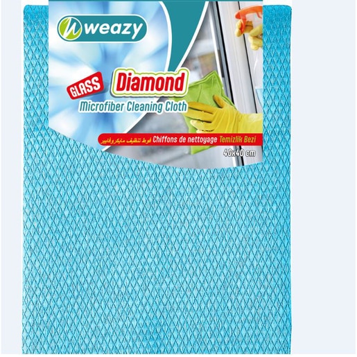 Laveta din microfibra WEAZY Diamond, 1 bucata Laveta din microfibra WEAZY Diamond, 1 bucata