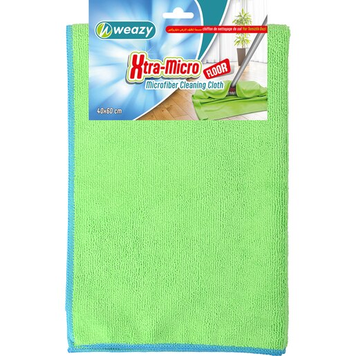 Laveta microfibra WEAZY Xtra-Micro Floor, 40 x 60 cm, verde Laveta microfibra WEAZY Xtra-Micro Floor, 40 x 60 cm, verde