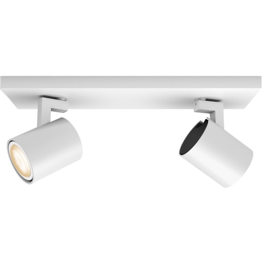 Spot LED smart PHILIPS HUE Runner, 2 x 5W, 700lm, IP20, alb Spot LED smart PHILIPS HUE Runner, 2 x 5W, 700lm, IP20, alb