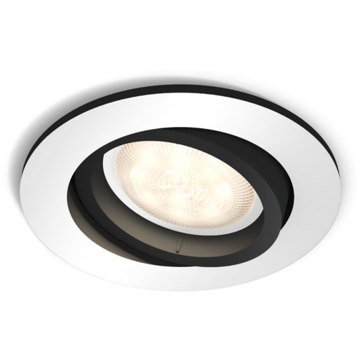 Spot LED smart PHILIPS HUE Milliskin, 5W, 350lm, IP20, aluminiu Spot LED smart PHILIPS HUE Milliskin, 5W, 350lm, IP20, aluminiu