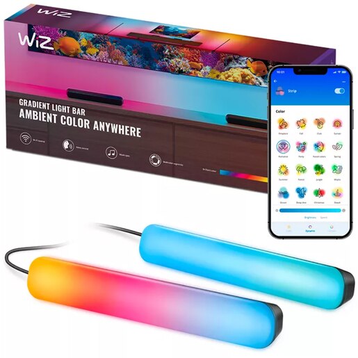 Bare luminoase WIZ RGBIC Gradient 30cm Bare luminoase WIZ RGBIC Gradient 30cm
