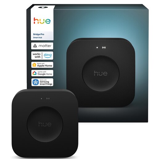 Consola PHILIPS Hue Bridge Pro 8720169155114, Wi-Fi, negru Consola PHILIPS Hue Bridge Pro 8720169155114, Wi-Fi, negru