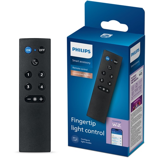 Telecomanda inteligenta PHILIPS 8721103114488, WiZ, IP20, Control max. 15 m, negru Telecomanda inteligenta PHILIPS 8721103114488, WiZ, IP20, Control max. 15 m, negru