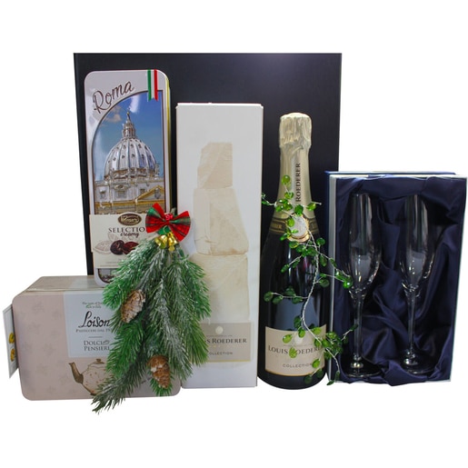 Cos cadou LUXURY BASKETS Champagne Time 5CT Cos cadou LUXURY BASKETS Champagne Time 5CT