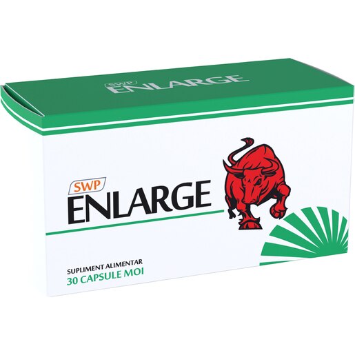 Supliment alimentar Enlarge, 30 capsule moi, SUN WAVE PHARMA Supliment alimentar Enlarge, 30 capsule moi, SUN WAVE PHARMA