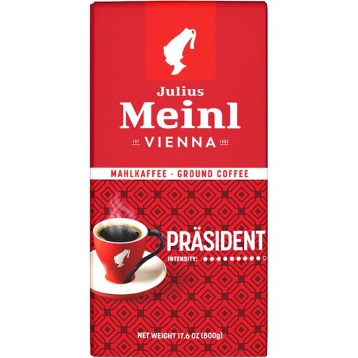 Cafea macinata JULIUS MEINL Classic Collection Prasident, 500g Cafea macinata JULIUS MEINL Classic Collection Prasident, 500g