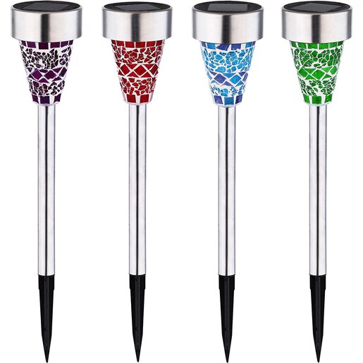 Lampa solara GLOBO, 38.7cm, 6500K, IP44, otel, multicolor Lampa solara GLOBO, 38.7cm, 6500K, IP44, otel, multicolor