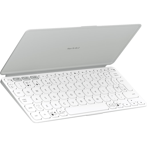 Tastatura Wireless LOGITECH KEYS To Go 2 Multi-Device, Bluetooth, Layout US INT, alb Tastatura Wireless LOGITECH KEYS To Go 2 Multi-Device, Bluetooth, Layout US INT, alb