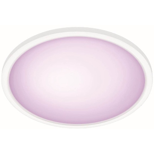 Plafoniera LED RGB, PHILIPS Superslim, 22W, IP20, aluminiu plastic, alb Plafoniera LED RGB, PHILIPS Superslim, 22W, IP20, aluminiu plastic, alb