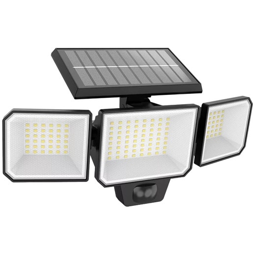 Lampa solara Philips Nysil, 8.7W, 1000lm, IP65, 5000K, plastic, negru Lampa solara Philips Nysil, 8.7W, 1000lm, IP65, 5000K, plastic, negru