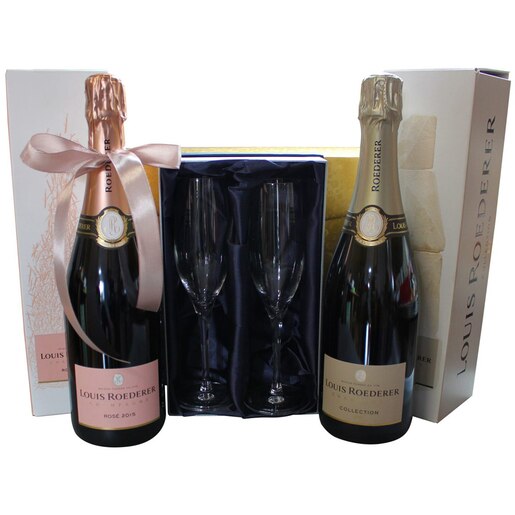 Set cadou LUXURY BASKETS Champagne Louis Roderer 4CLR Set cadou LUXURY BASKETS Champagne Louis Roderer 4CLR