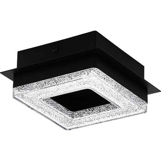 Aplica EGLO Fradelo, LED, 3.2W, 400lm, 3000K, negru Aplica EGLO Fradelo, LED, 3.2W, 400lm, 3000K, negru