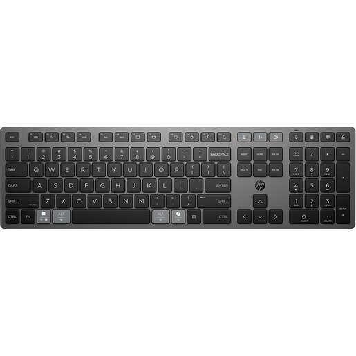 Tastatura wireless HP 720 Multi-device, Bleutooth, USB, negru-gri Tastatura wireless HP 720 Multi-device, Bleutooth, USB, negru-gri