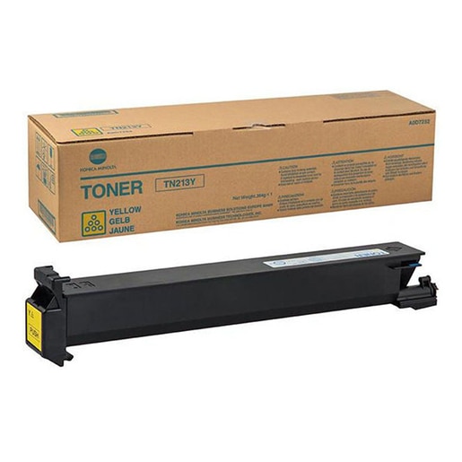 Toner original KONICA MINOLTA TN-213Y A0D7252, galben Toner original KONICA MINOLTA TN-213Y A0D7252, galben